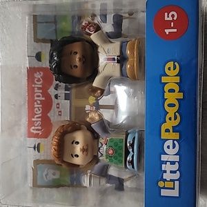 Fisher-Price Little People Figures - Brown and Cream